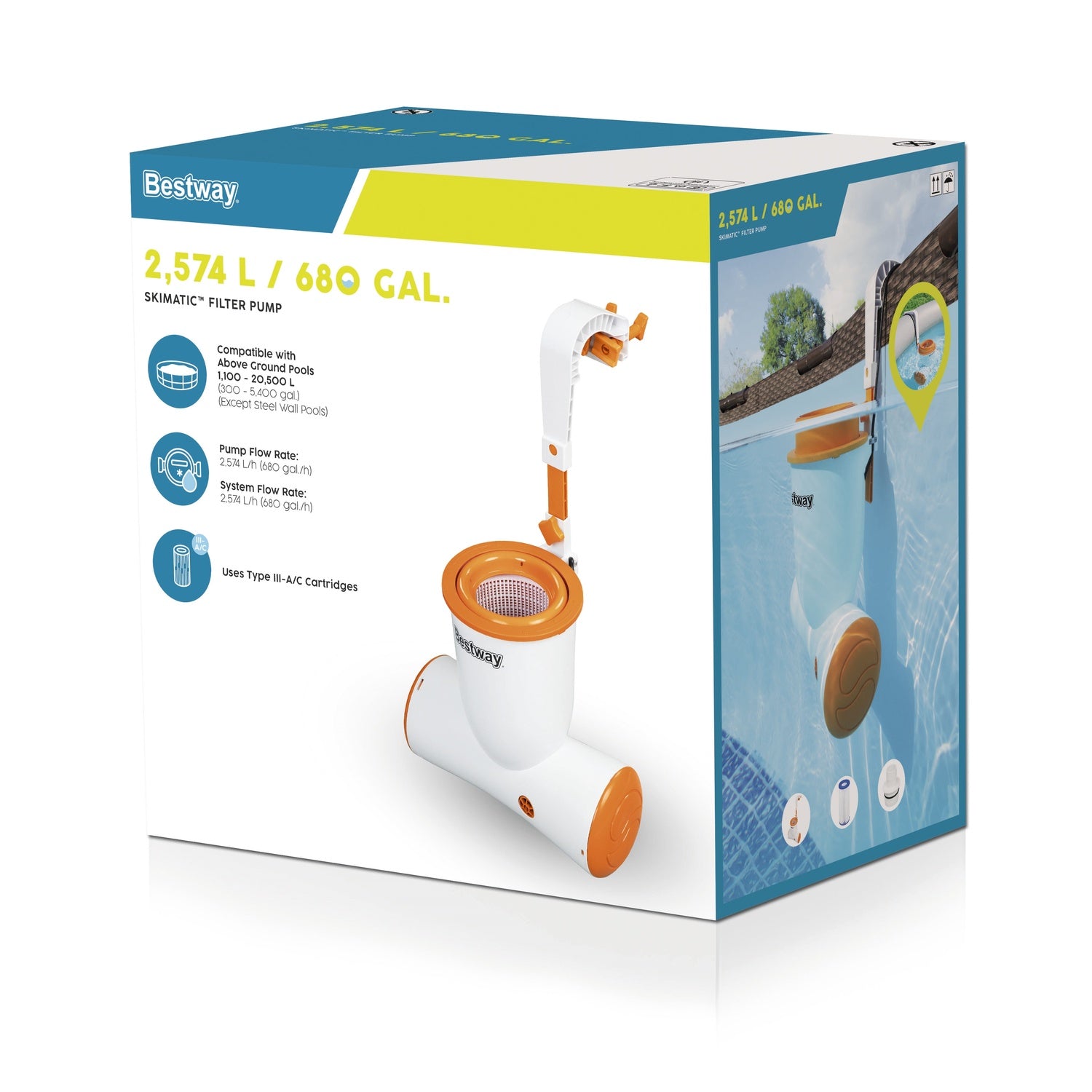 Filter pump Schematic 2574L