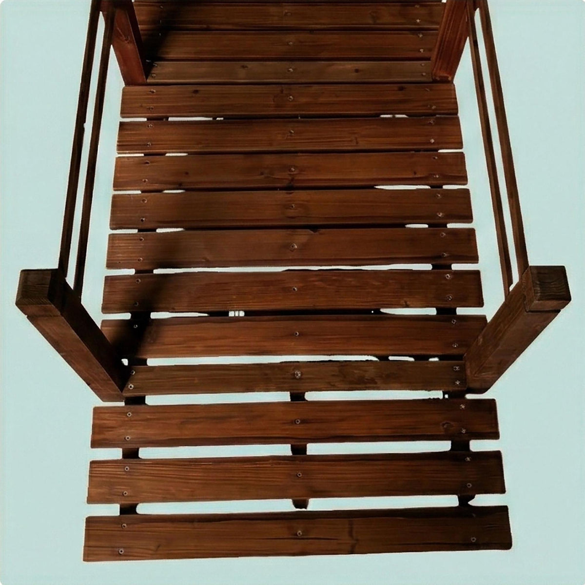Fir Garden Bridge – Arched Wooden Pond Feature