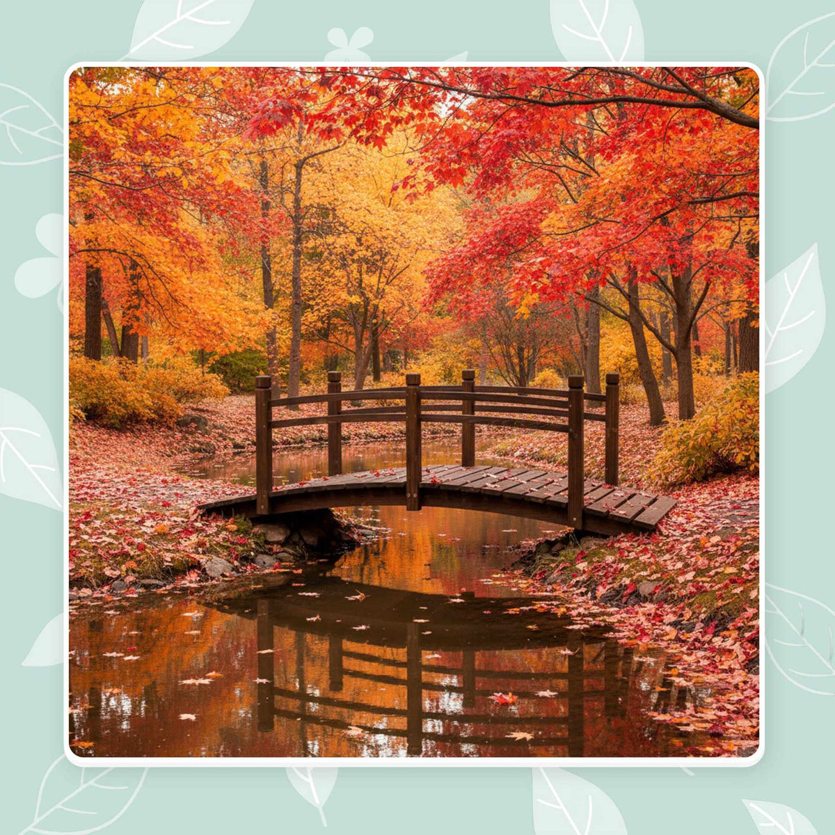 Fir Garden Bridge – Arched Wooden Pond Feature