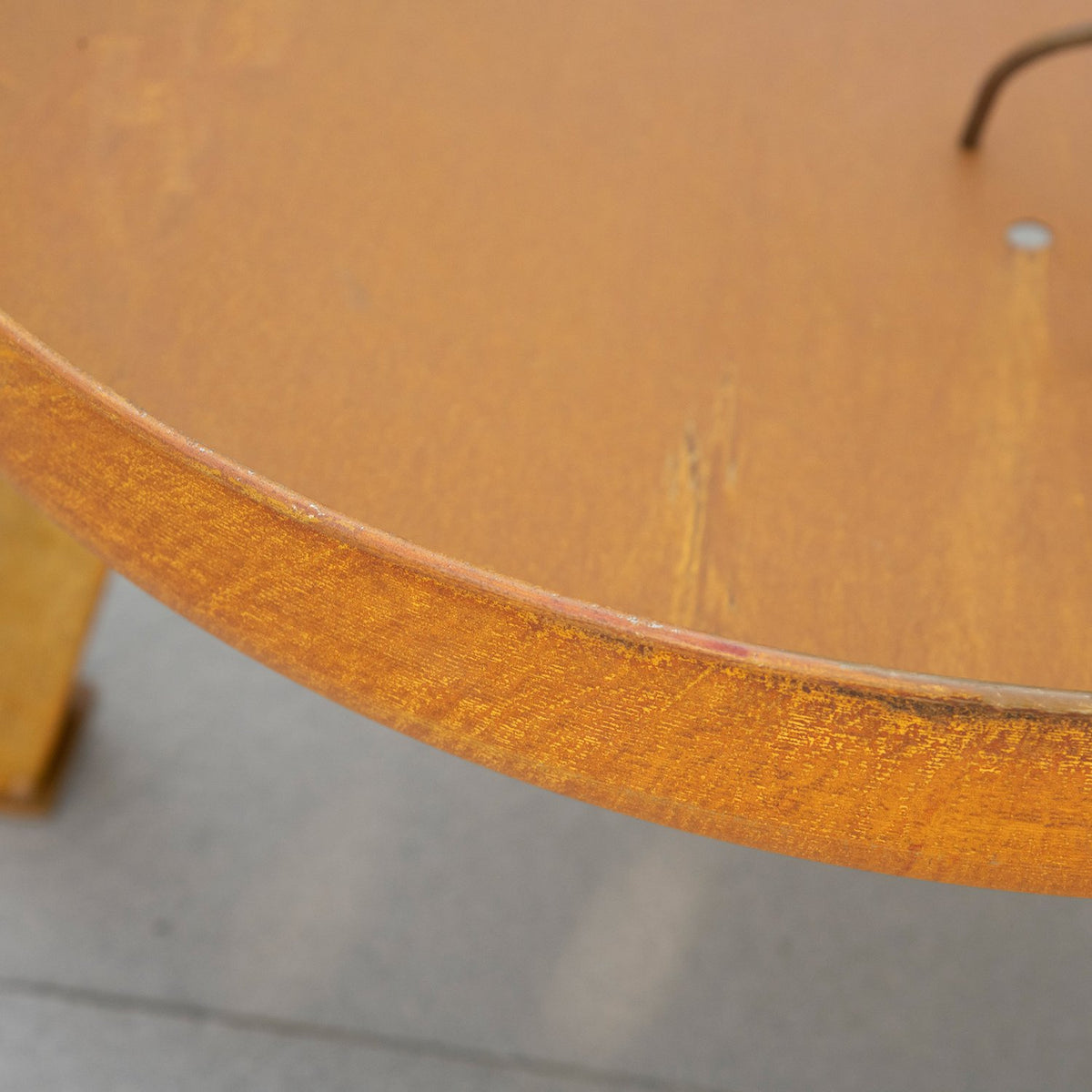 Fire Bowl Garden Fire Basket Iron Rust Brown 71X60X36Cm Poker