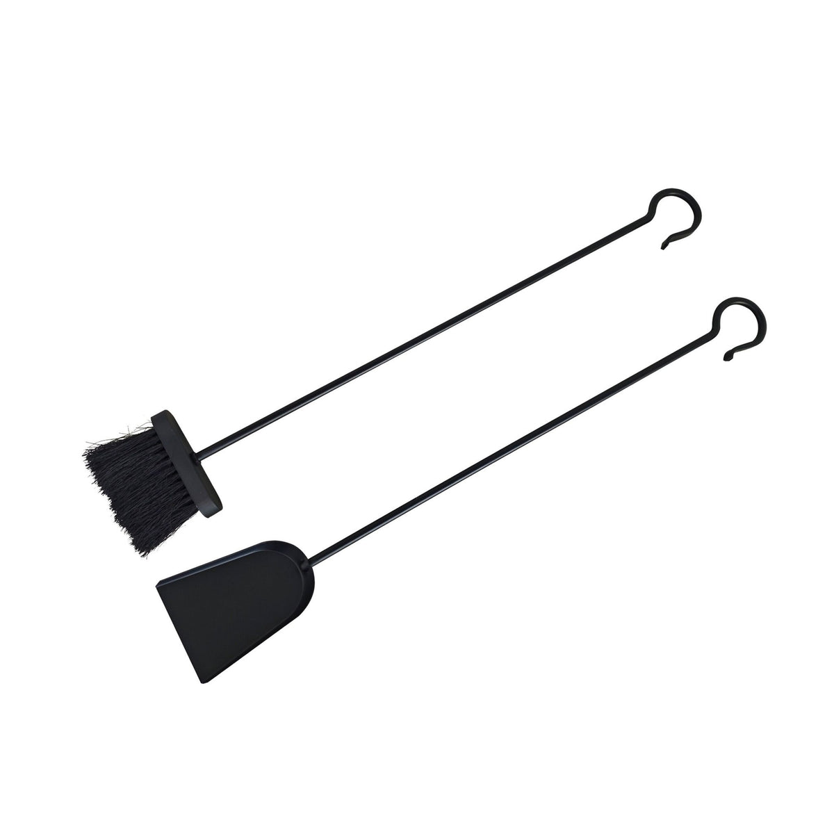 Fireplace Cleaning Set – Ash Broom & Shovel