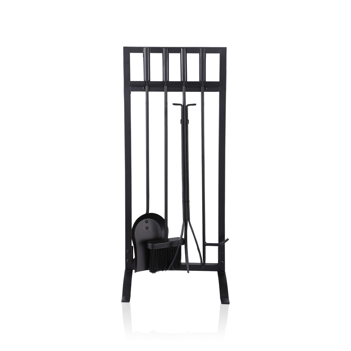 Fireplace Tool Set, 5-Piece Iron Accessories