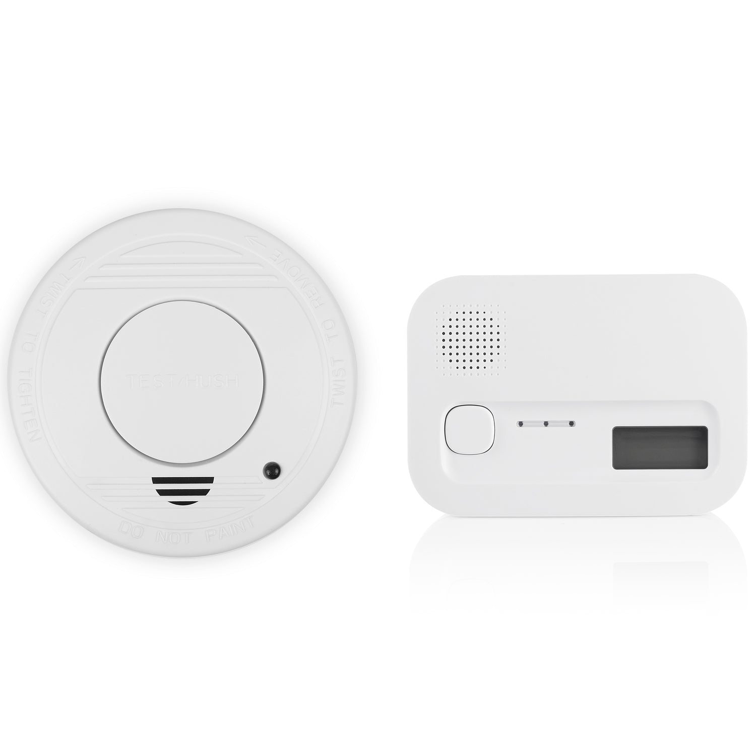 Fire safety kit Fire alarm + Carbon monoxide alarm