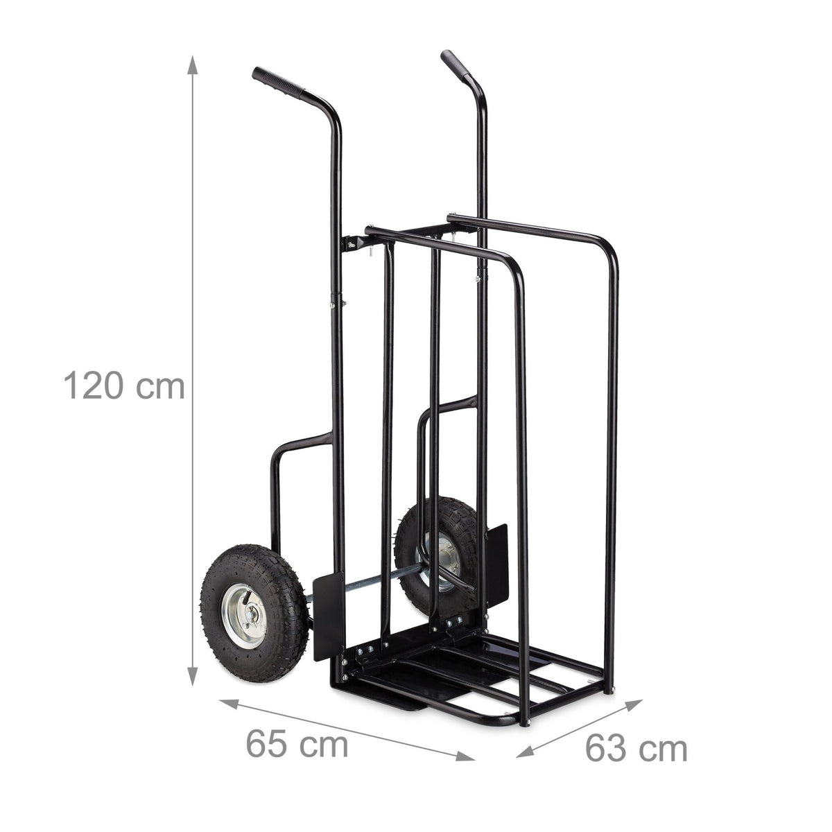 Firewood cart XL metal