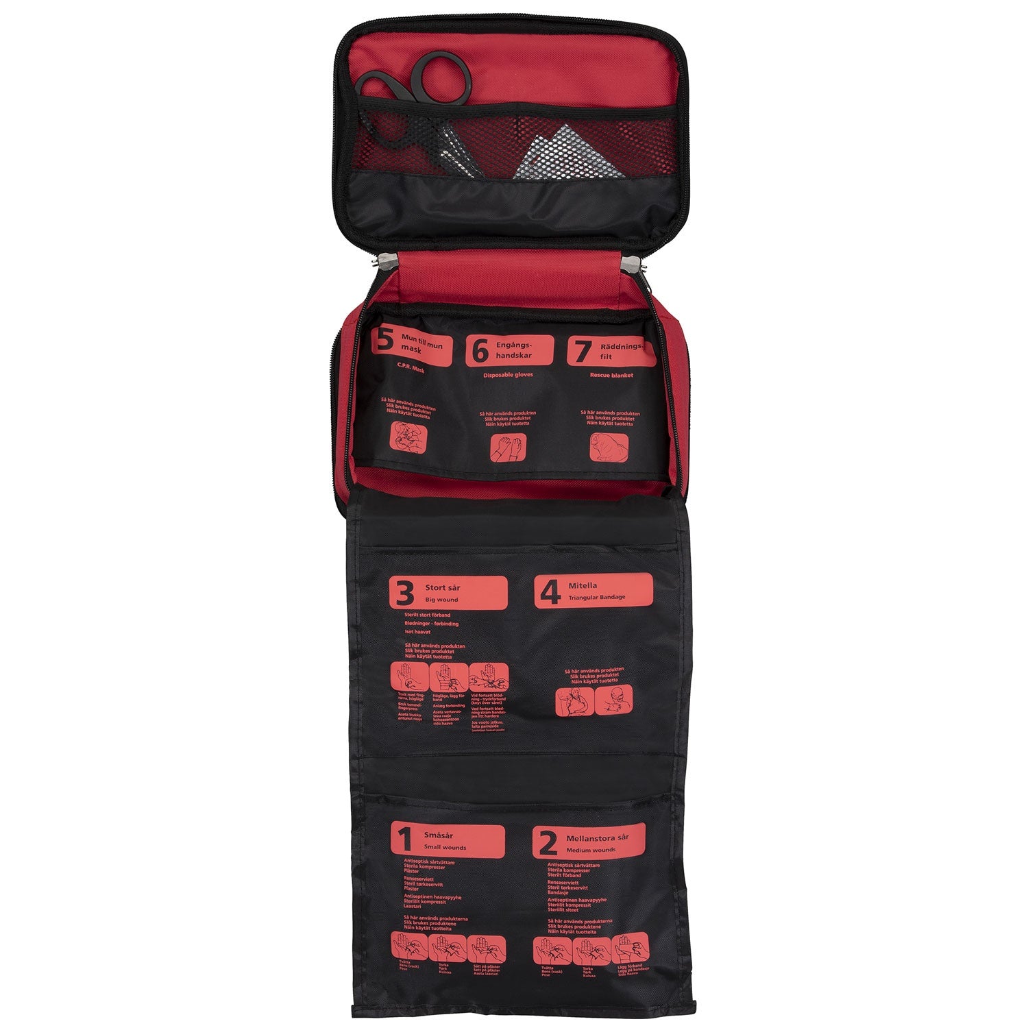 First Aid bag Medium 62 parts