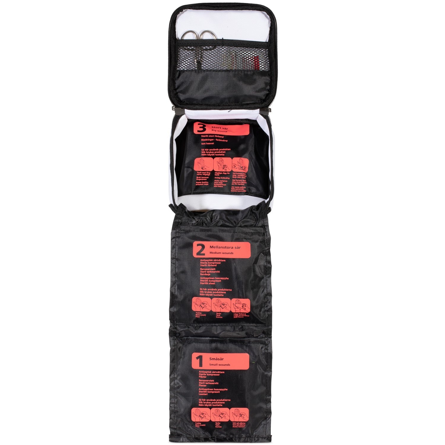 First Aid bag Small 38 parts White