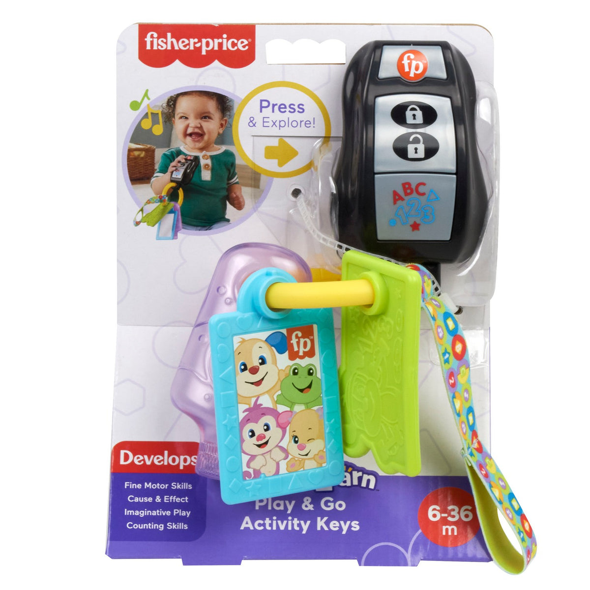 Fisher-Price Play & Go Activity Keys