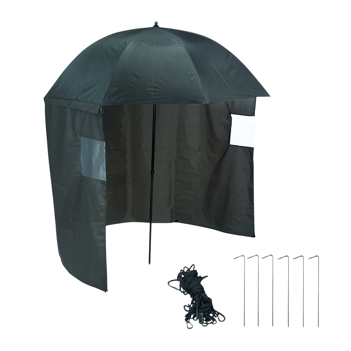 Fishing Umbrella with Side Panel
