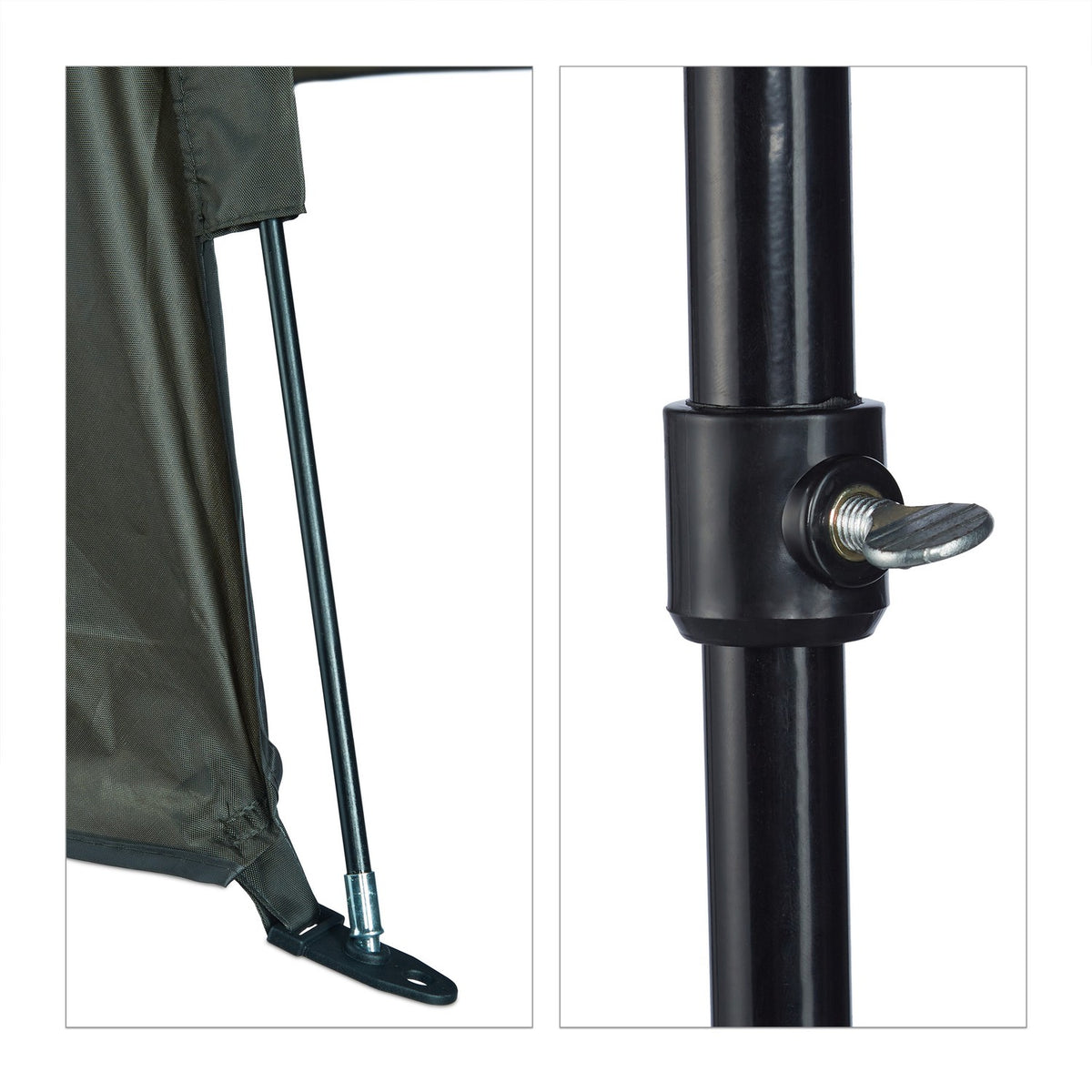 Fishing Umbrella with Side Panel