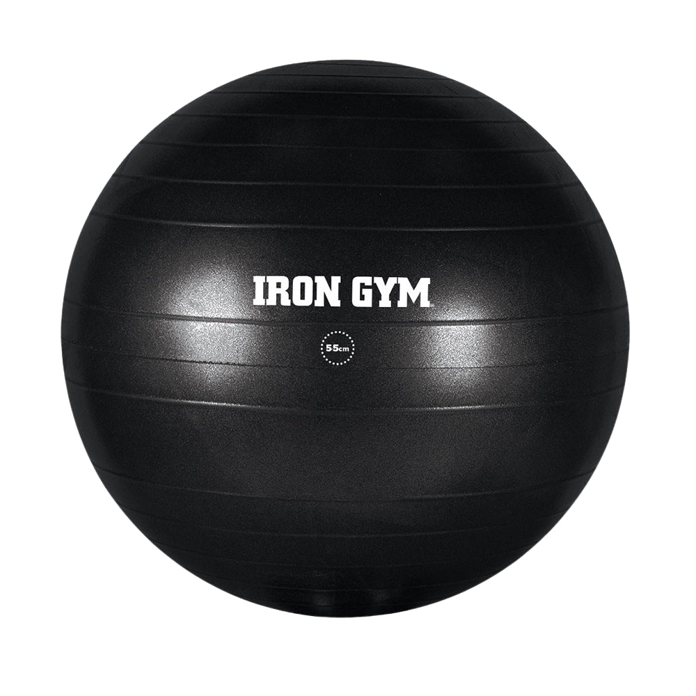 Fitness Ball 55 cm with Pump and Exercise Guide