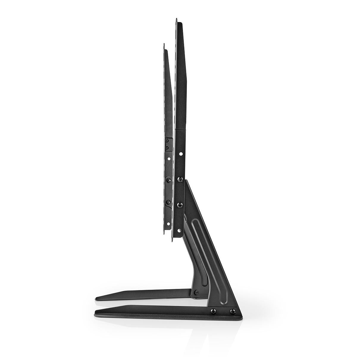 Fixed TV Stand | 13-70" | Maximum screen weight supported: 50kg | Adjustable preset heights | Steel | Black