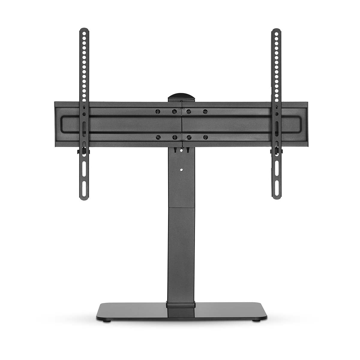 Fixed TV Stand | 37 - 70 " | Maximum screen weight supported: 40 kg | Adjustable preset heights | Tempered glass / Steel | Black