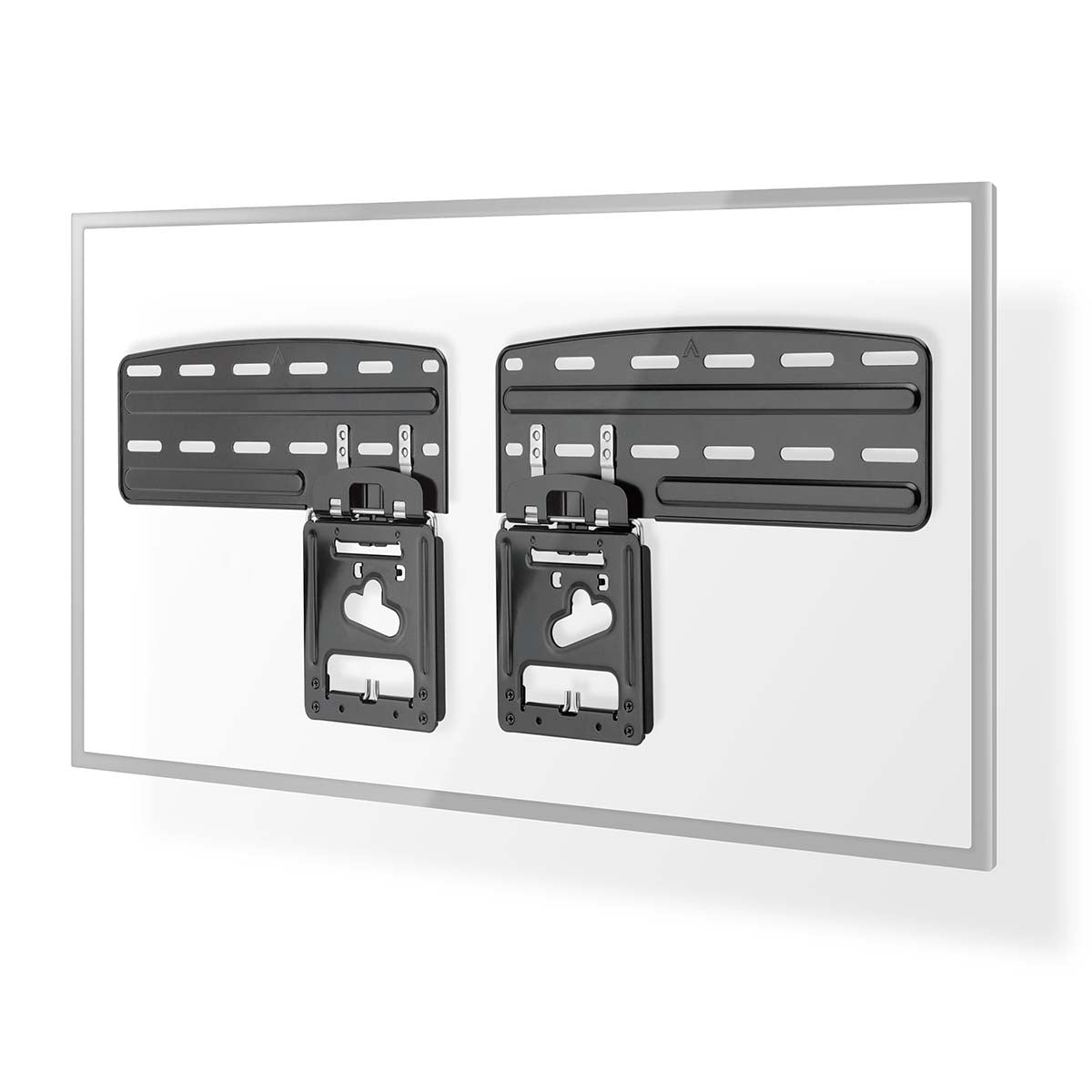 Fixed TV Wall Mount | 43 - 85 " | Maximum supported screen weight: 60 kg | Minimum wall distance: 7.50 mm | Steel | Black