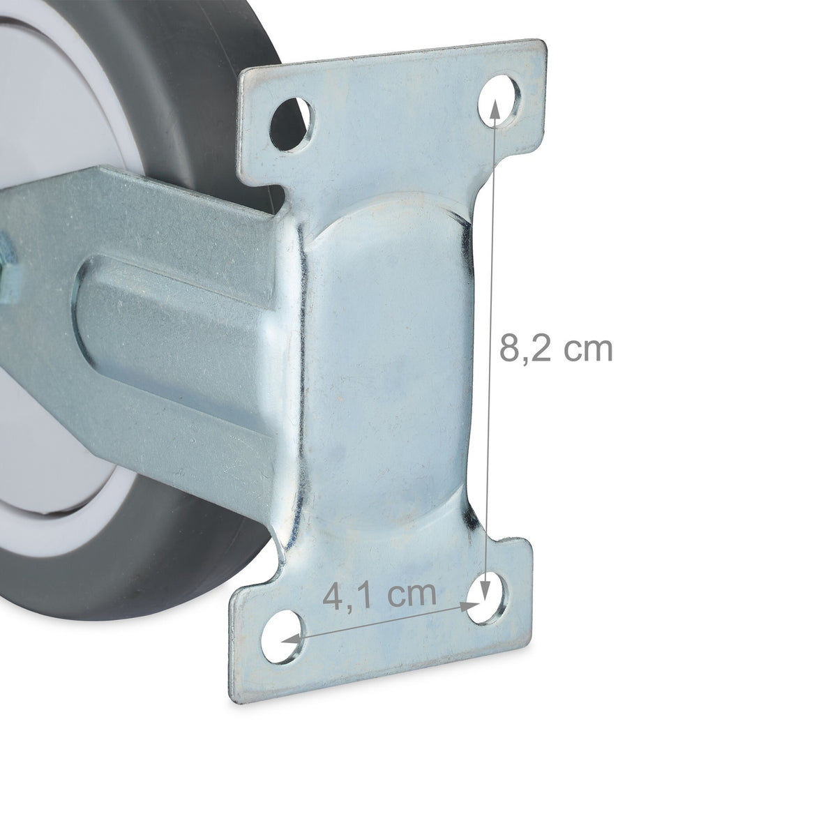 Fixed wheels, 4-pack