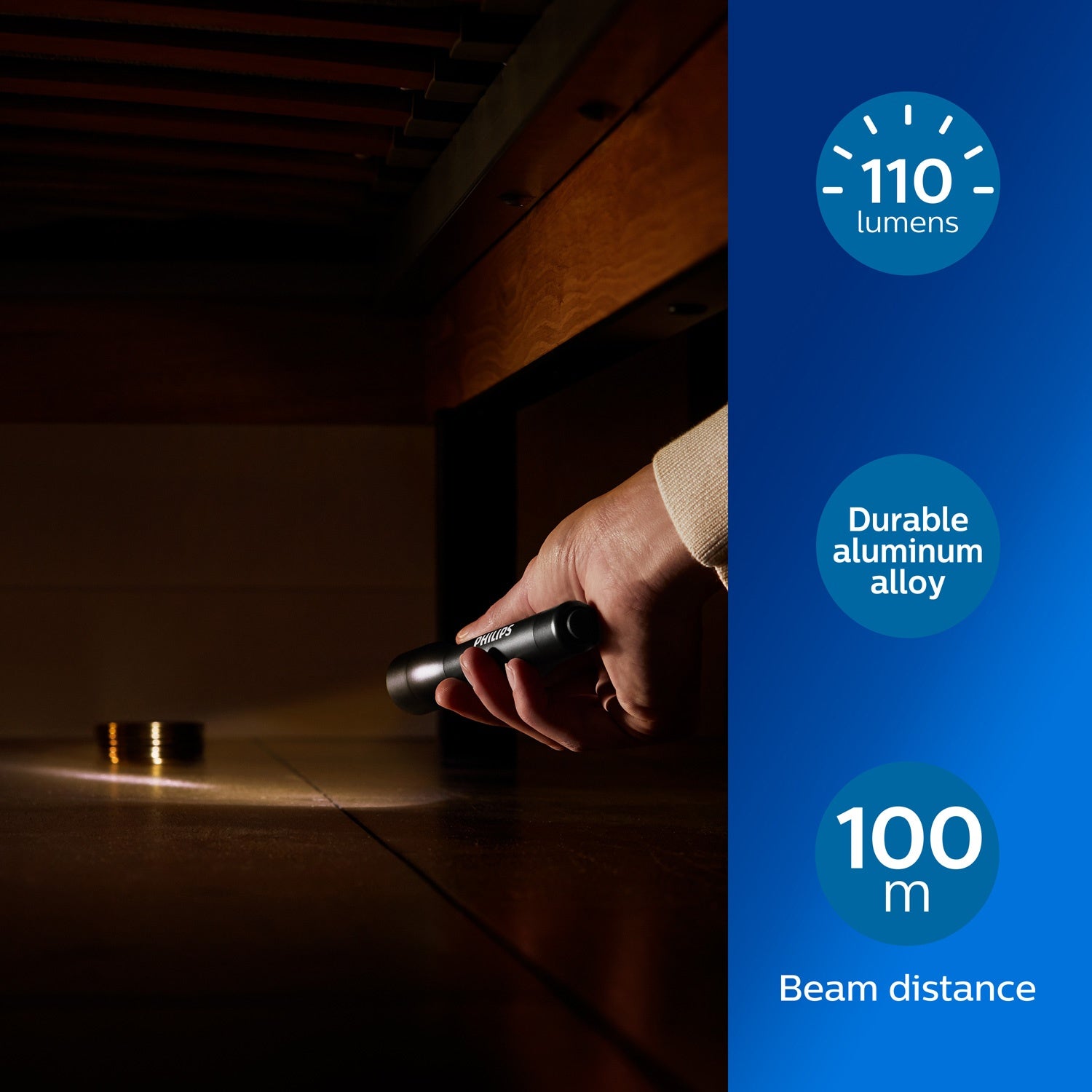 Flashlight 110 Lumens IPX4 SFL4002T