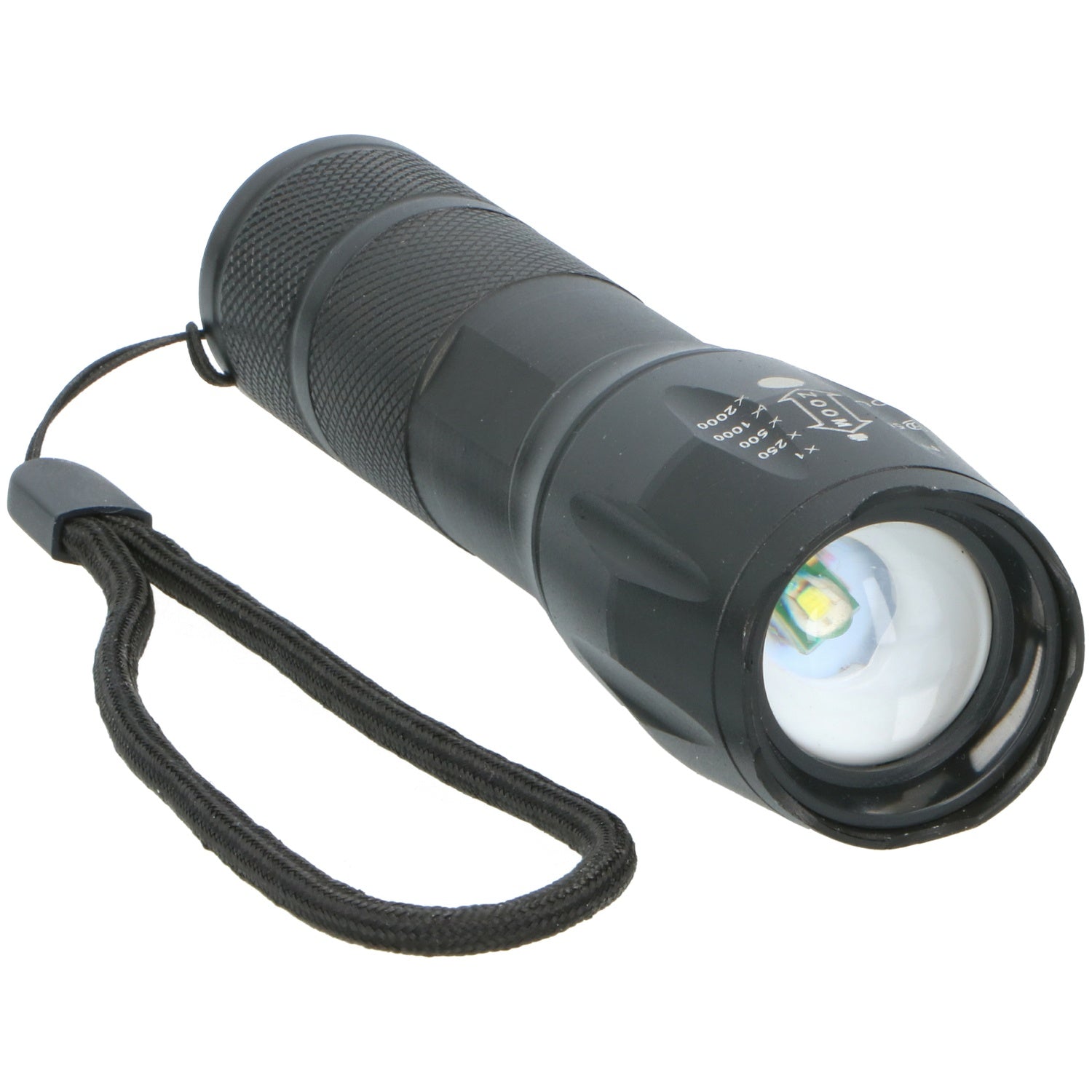 Flashlight LED Aluminum Zoom