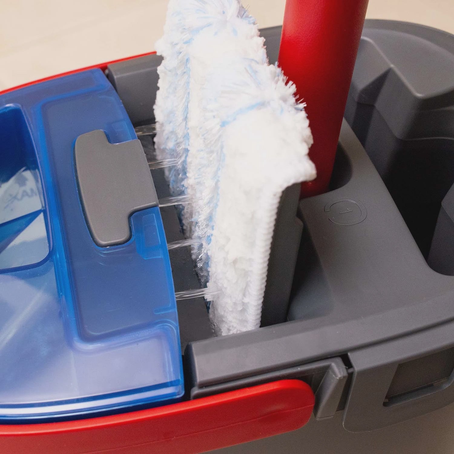 Flat Mop with Dual-Tank Water Separation System