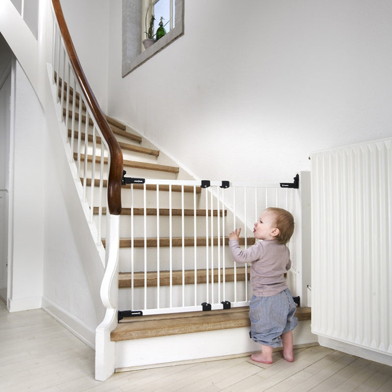 Flexi Fit gate metal white