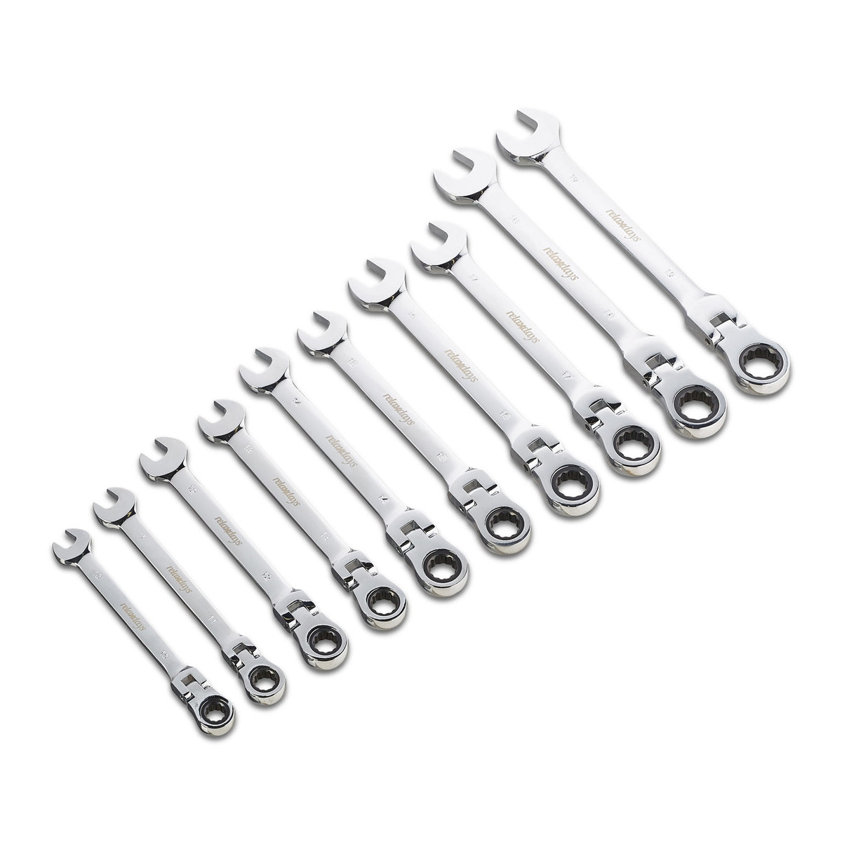Flexible wrench set 10 pcs.