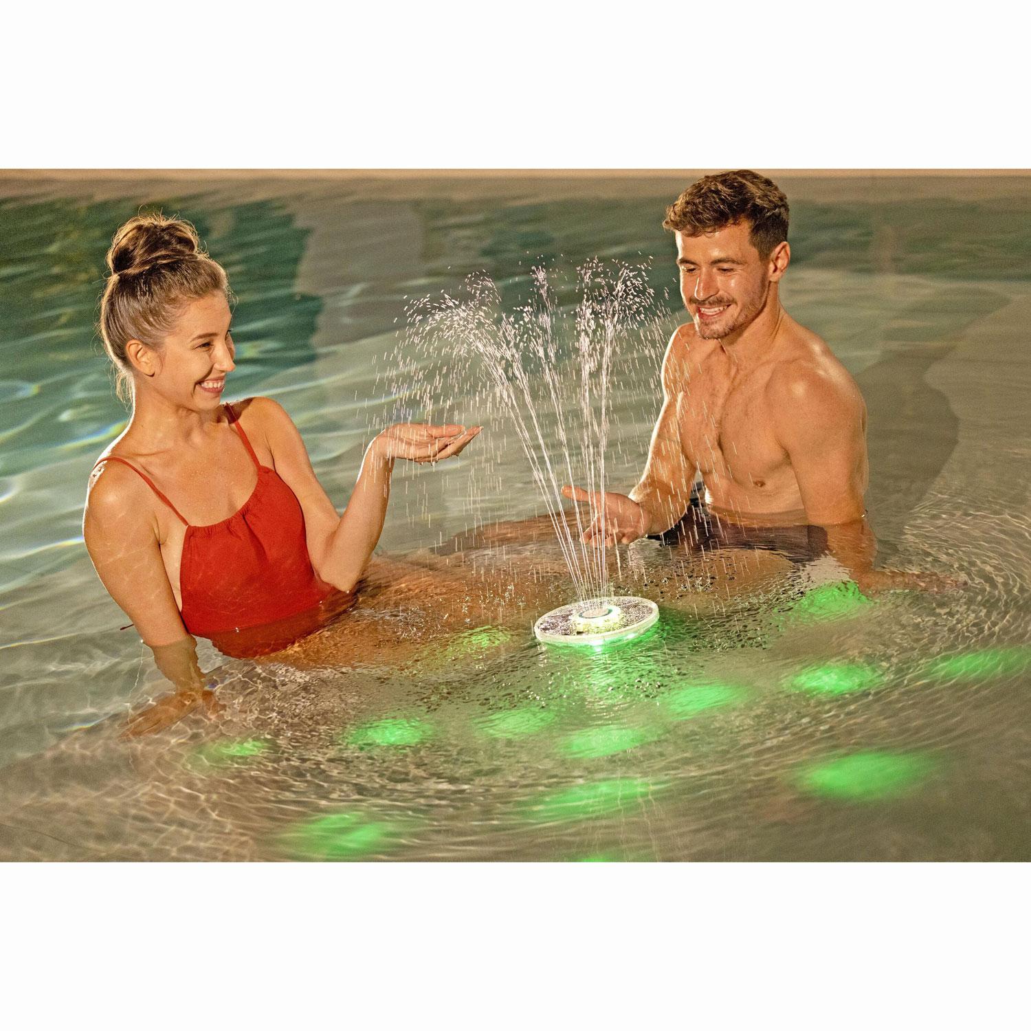 FloatBright Solar LED Pool Fountain