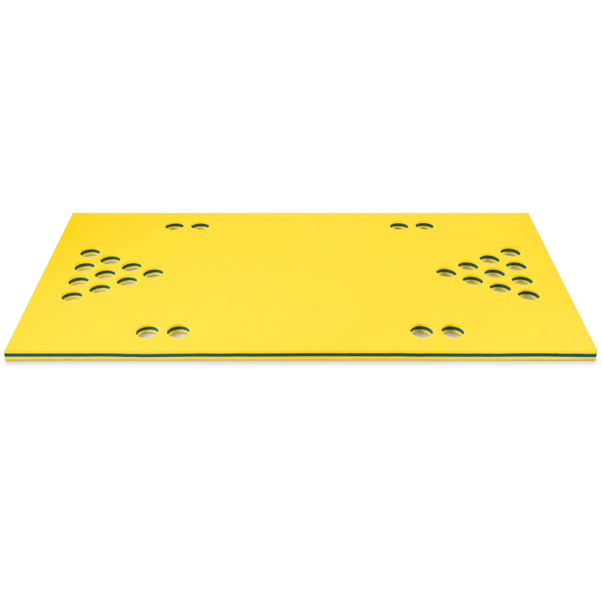 Floating Beer Pong Table, 5.5 ft XPE Pad, Yellow