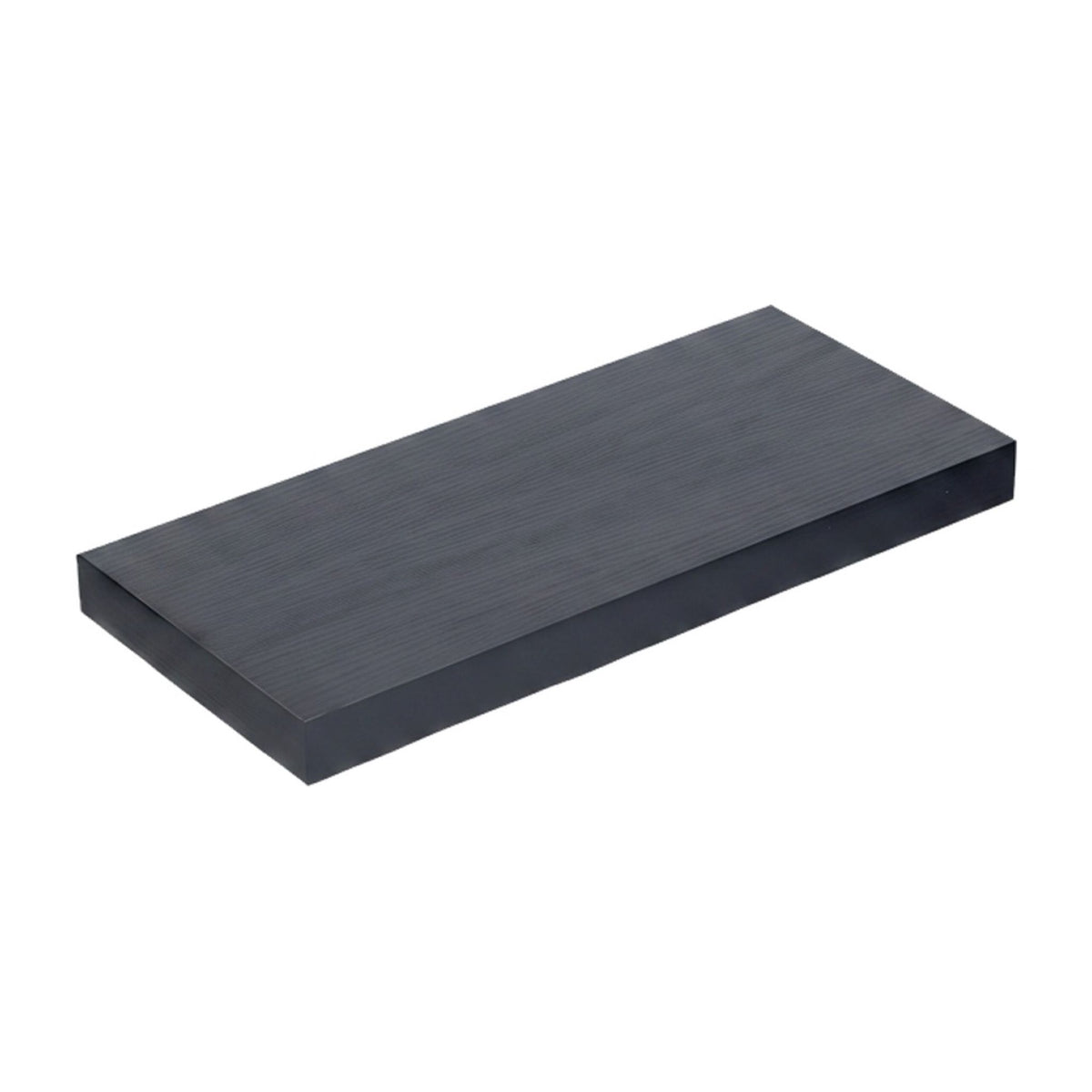 Floating Wall Shelf With Metal Bracket, Wall-Mounted