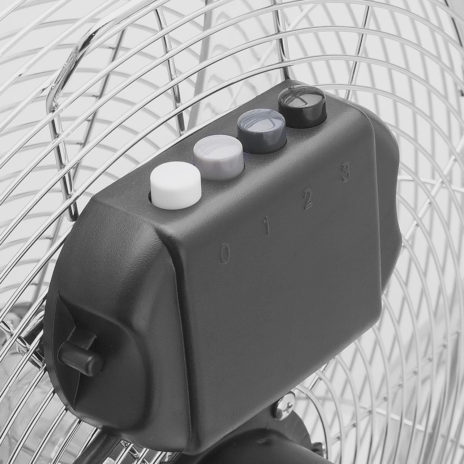 Floor Fan, Metal Frame, 40cm, 70W, 3 Speeds