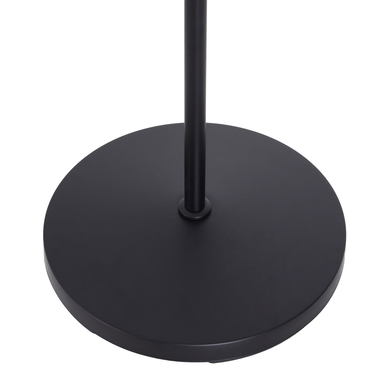 Floor Lamp Floor Lamp In Industrial Design, Wood & Metal, Black & Natural, 40W, 54X30X155Cm