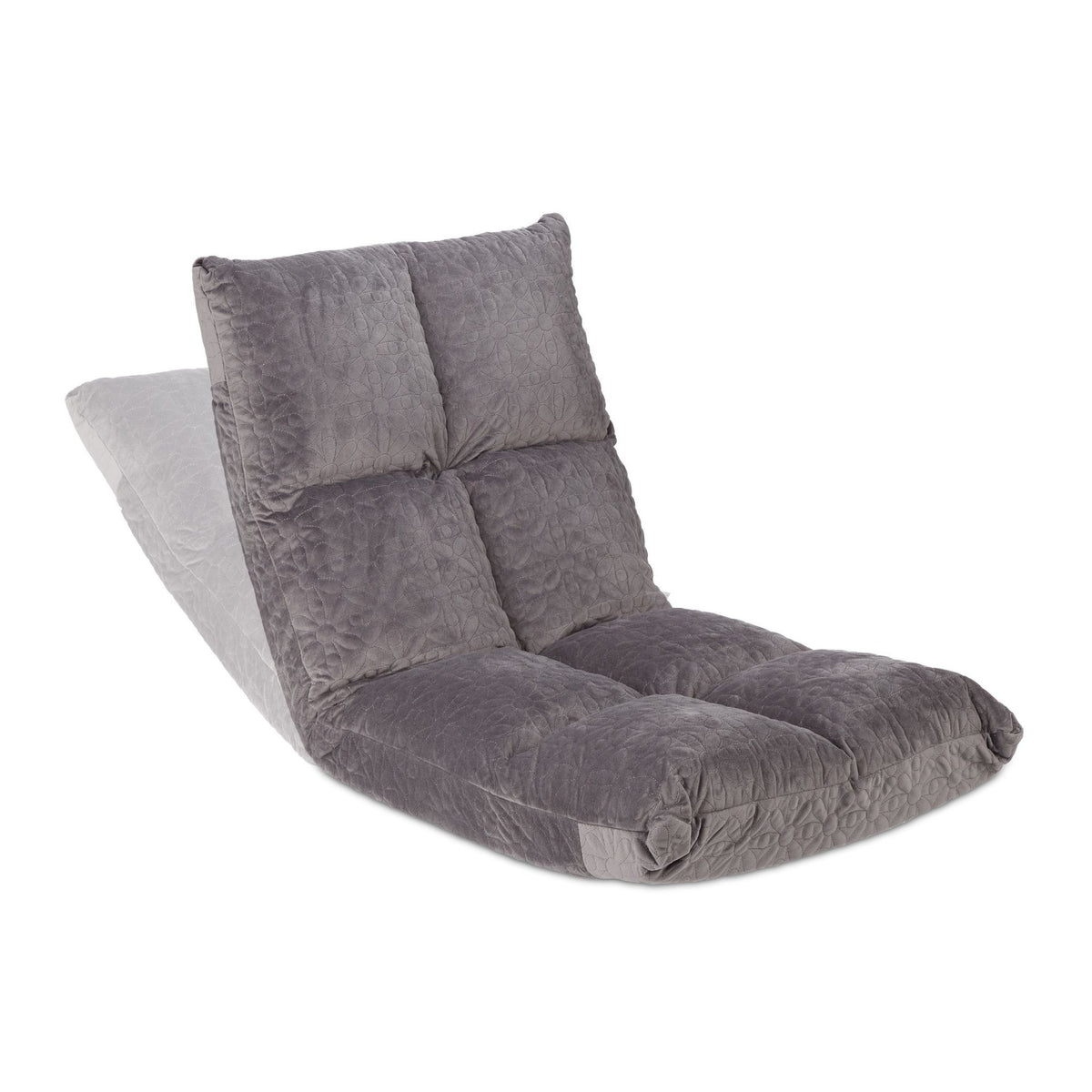 Floor chair with adjustable backrest