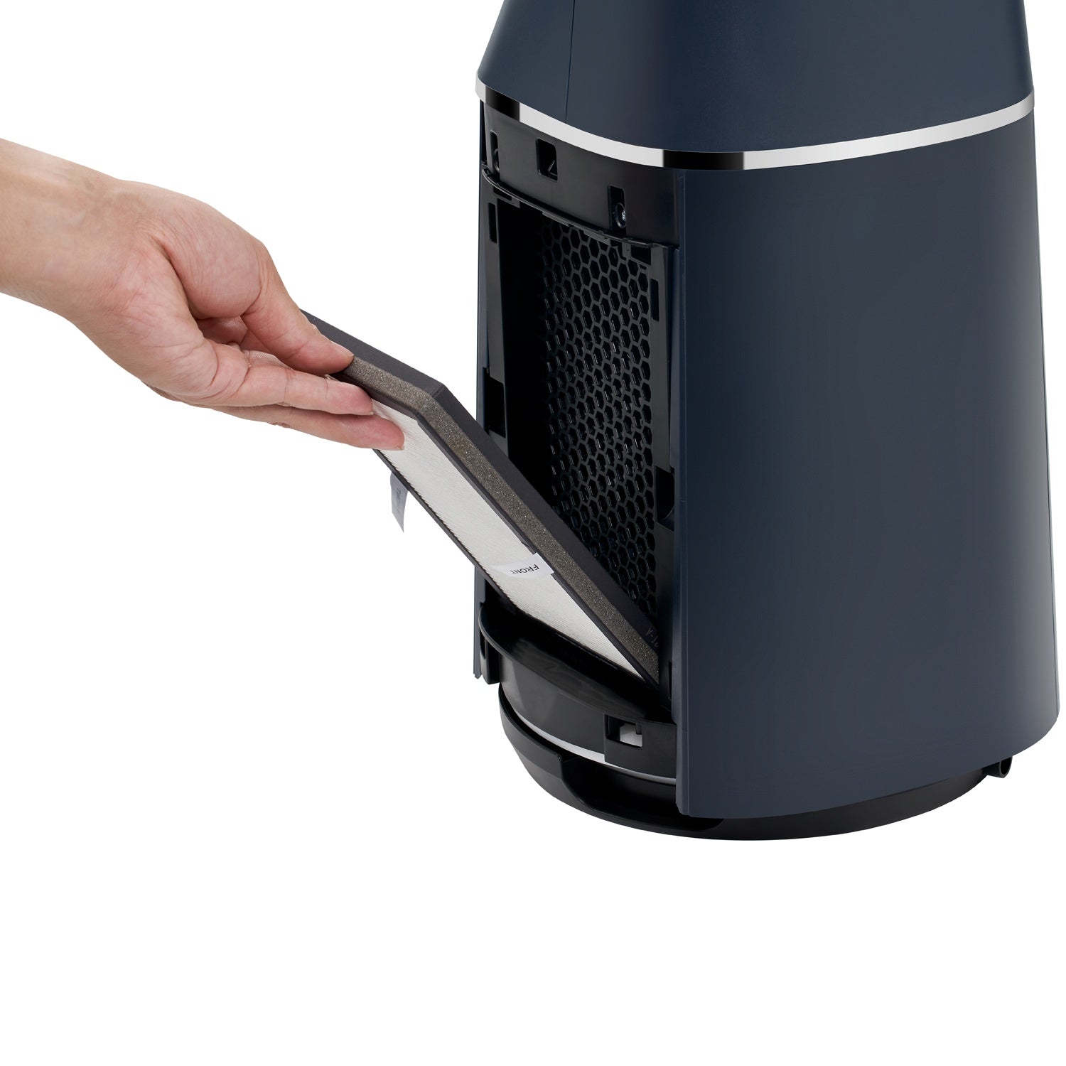 Floor fan 2 in 1 with Air purifier WiFi Dark blue