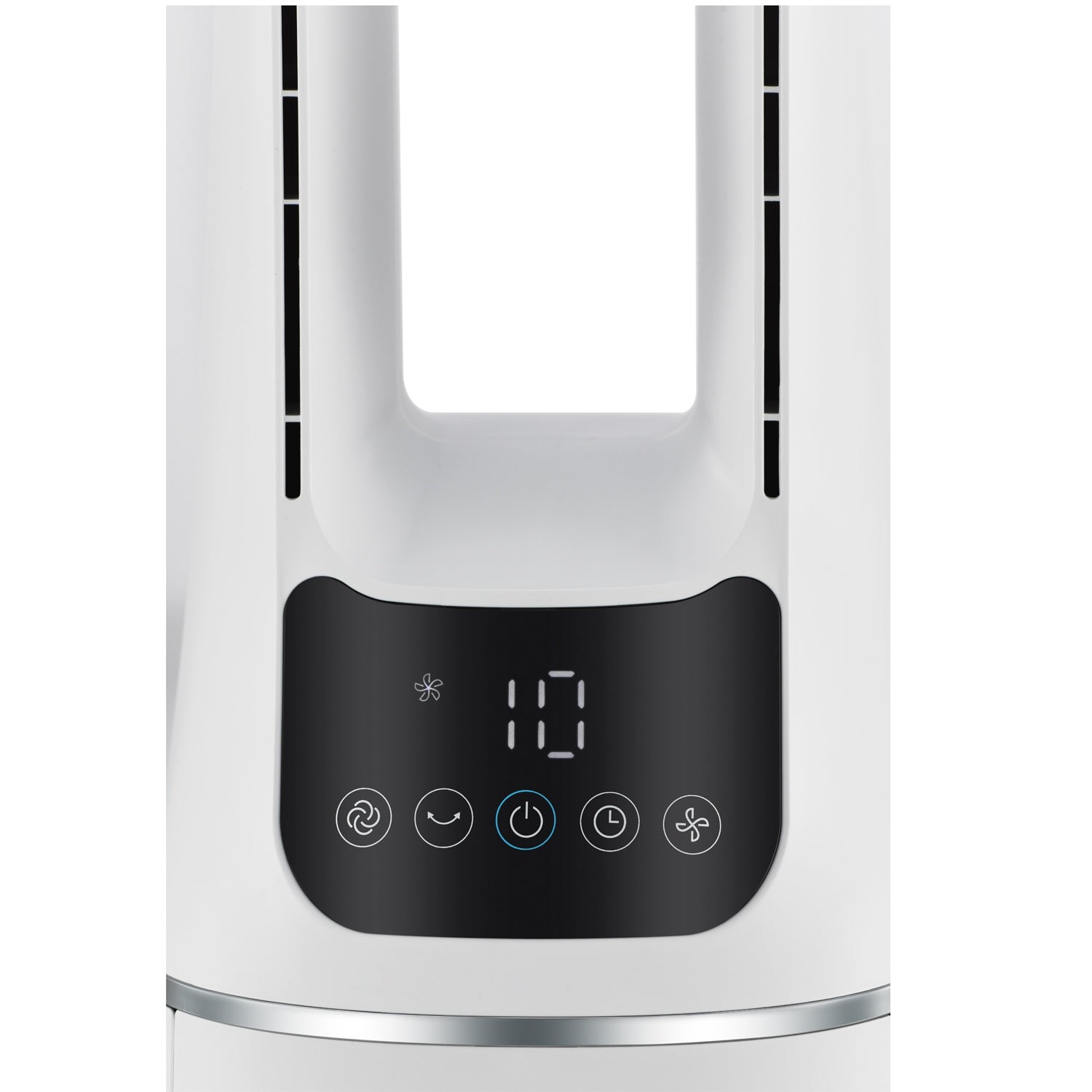 Floor fan 2 in 1 with air purifier White