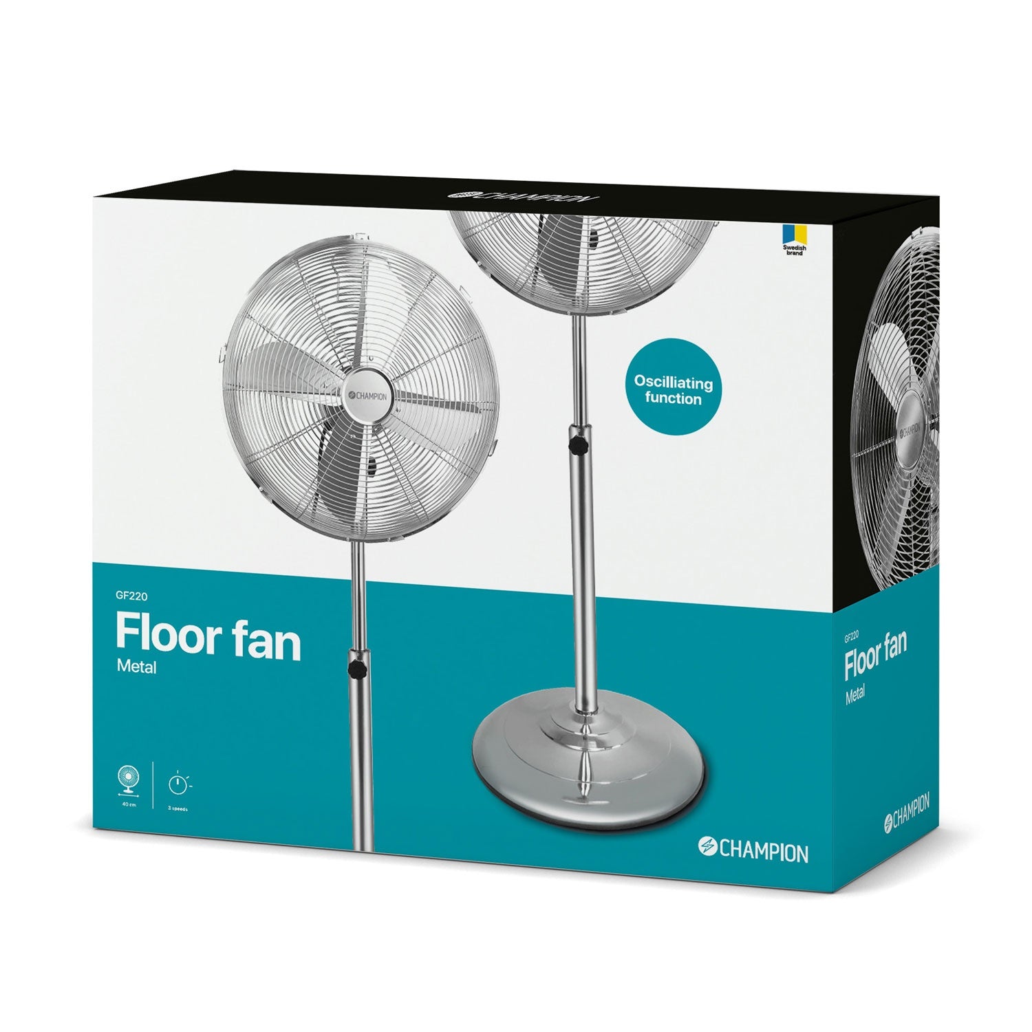 Floor fan 40cm GF220 Metal