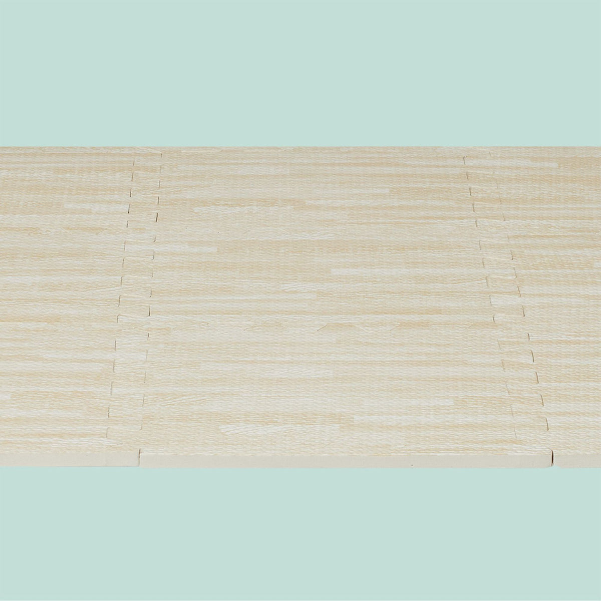 Floor protection mat in wooden look Set of 9