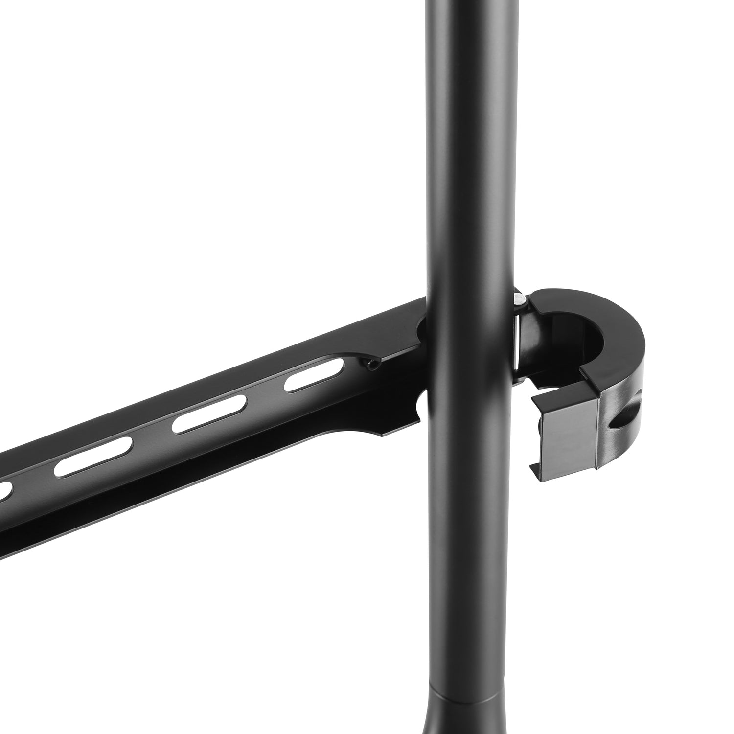 Floor stand for TV 49-70" Black/Walnut