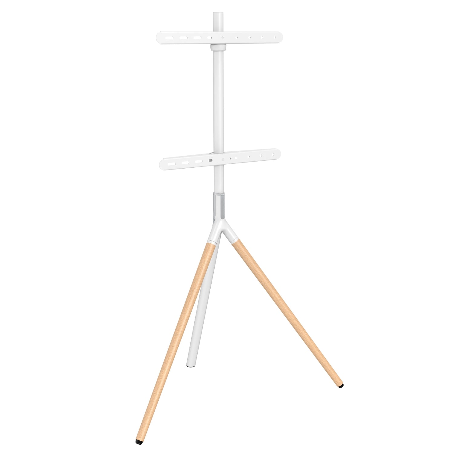 Floor standing TV bracket Wooden legs