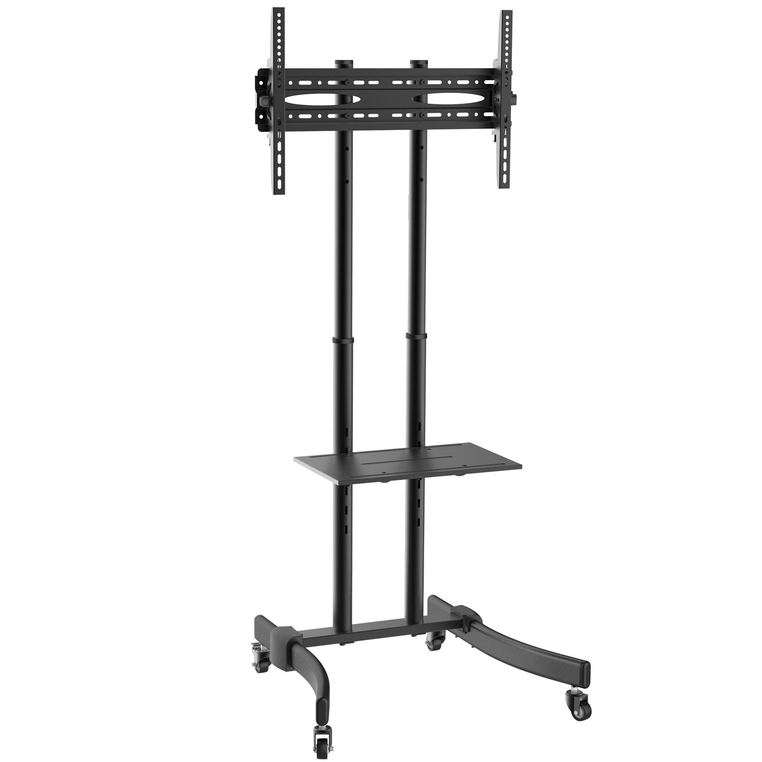 Floor stand with wheels TV 37-70" max 40kg Black