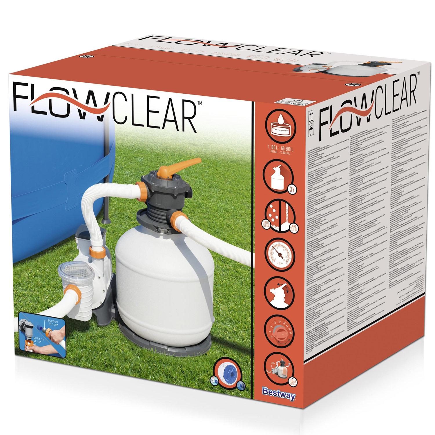 Flowclear Sand filter pump 11355l/h