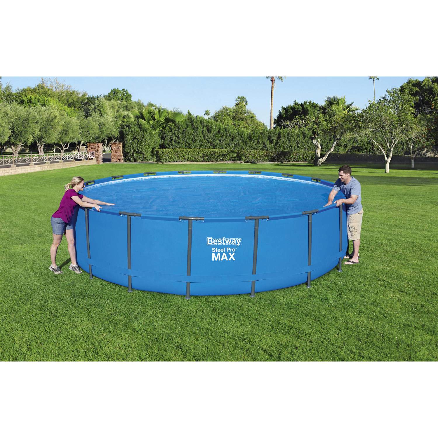 Flowclear Solar Pool Cover 5.49m