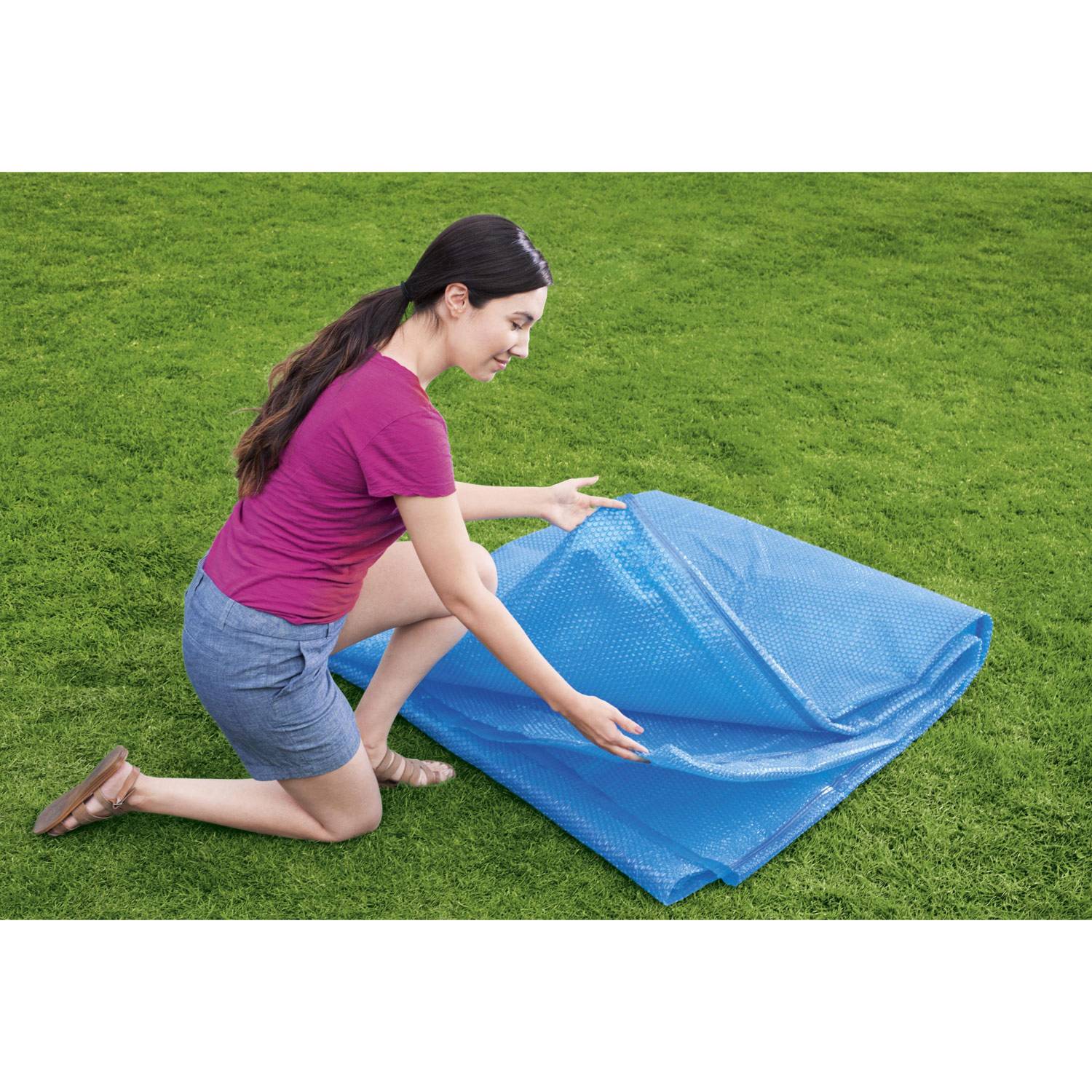 Flowclear Solar Pool Cover 5.49m