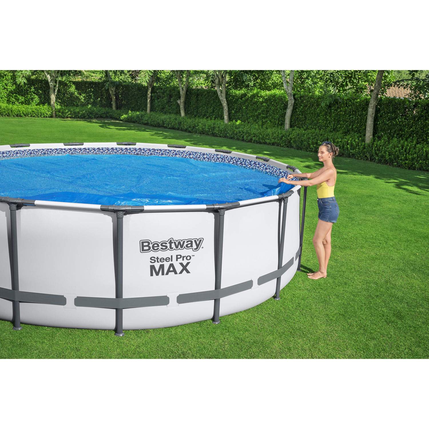 Flowclear Solar Pool Cover 5.49m