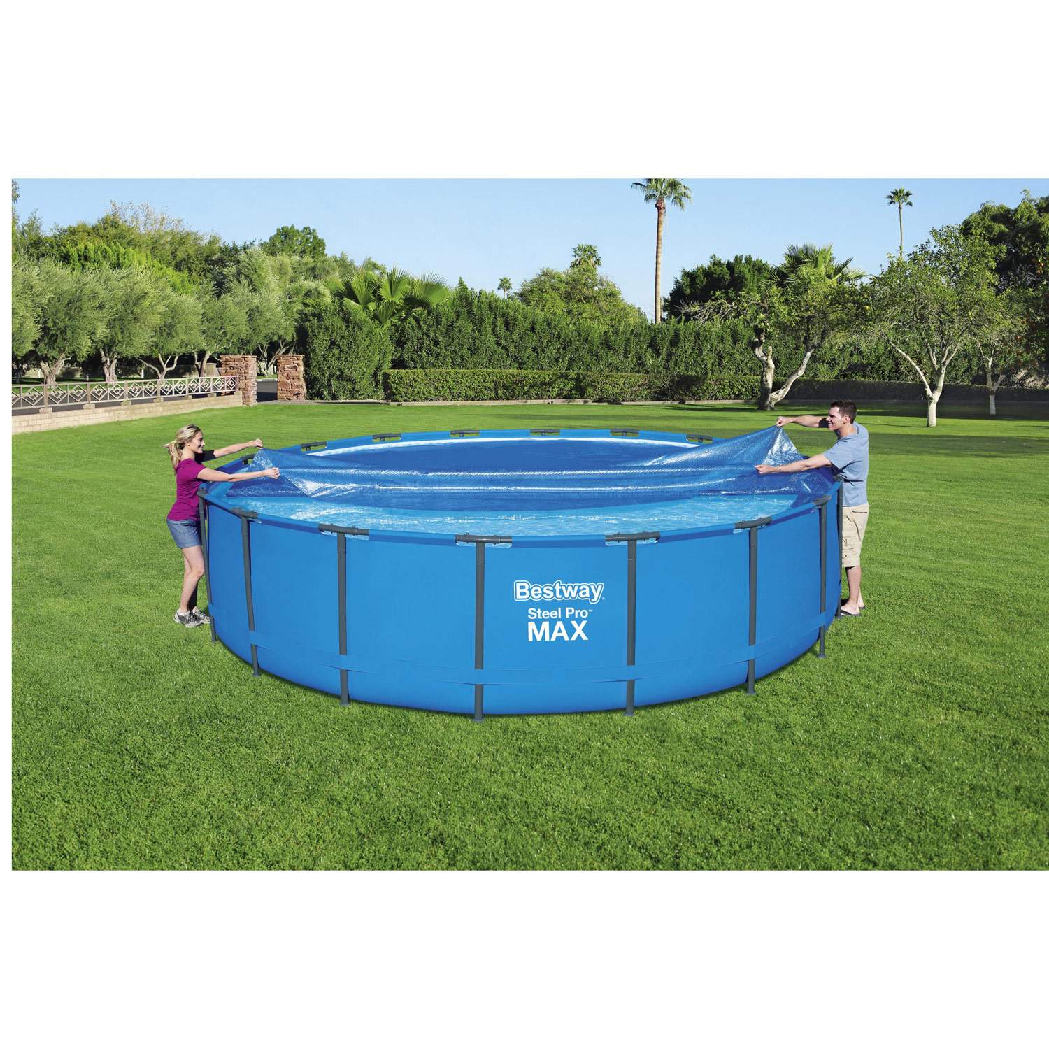 Flowclear Solar Pool Cover 5.49m