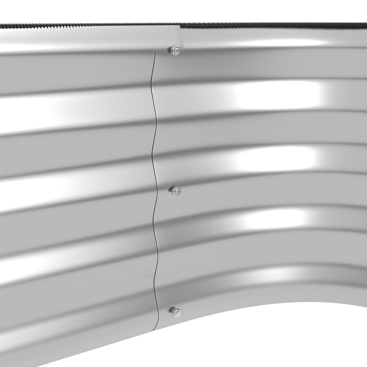 Flower Shelf Plant Shelf Garden Balcony Silver 118X45X30Cm