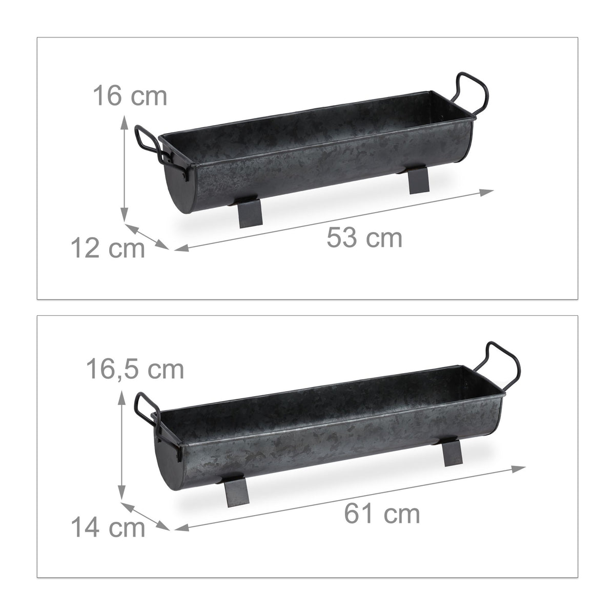 Flower box set of two