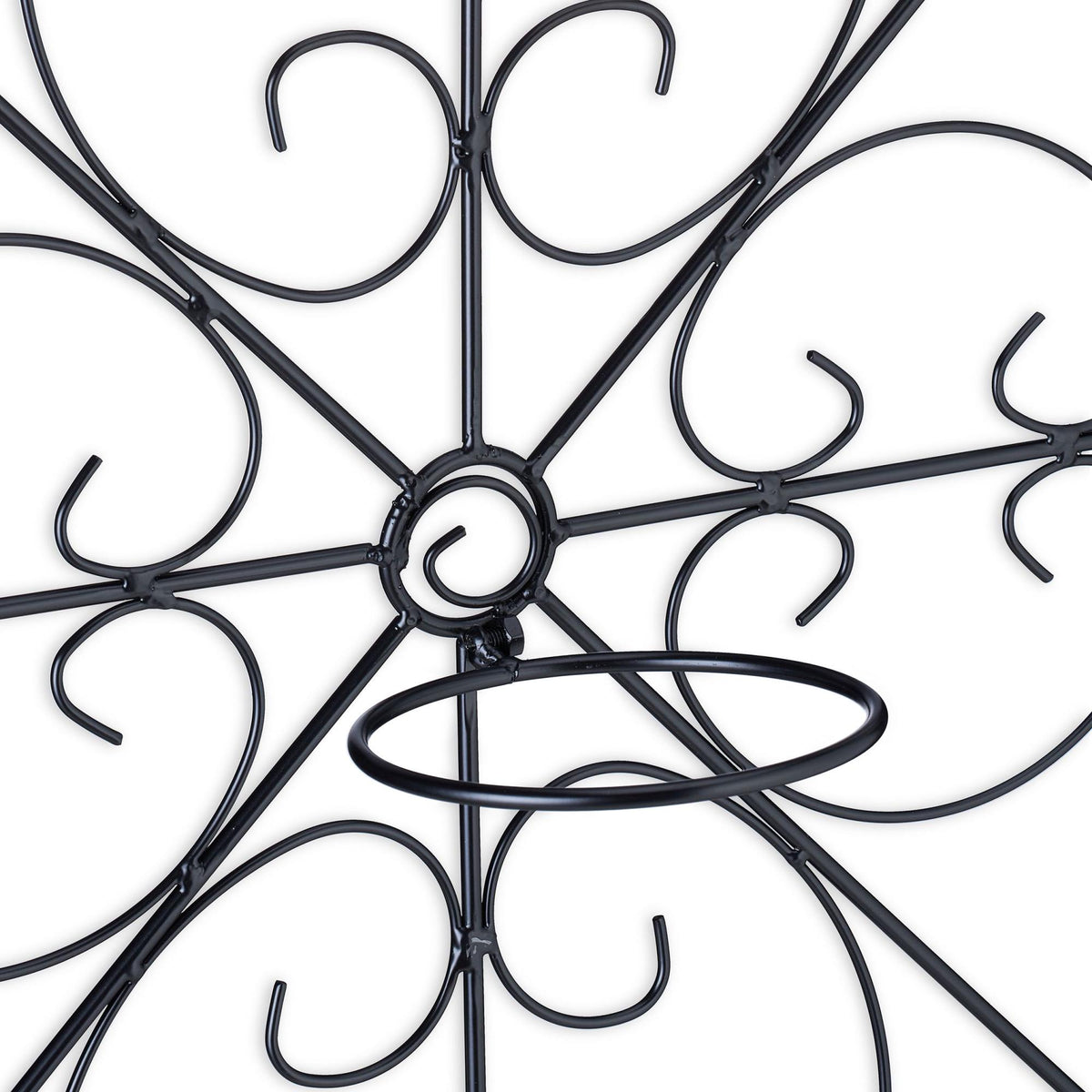 Flower pot holder in black