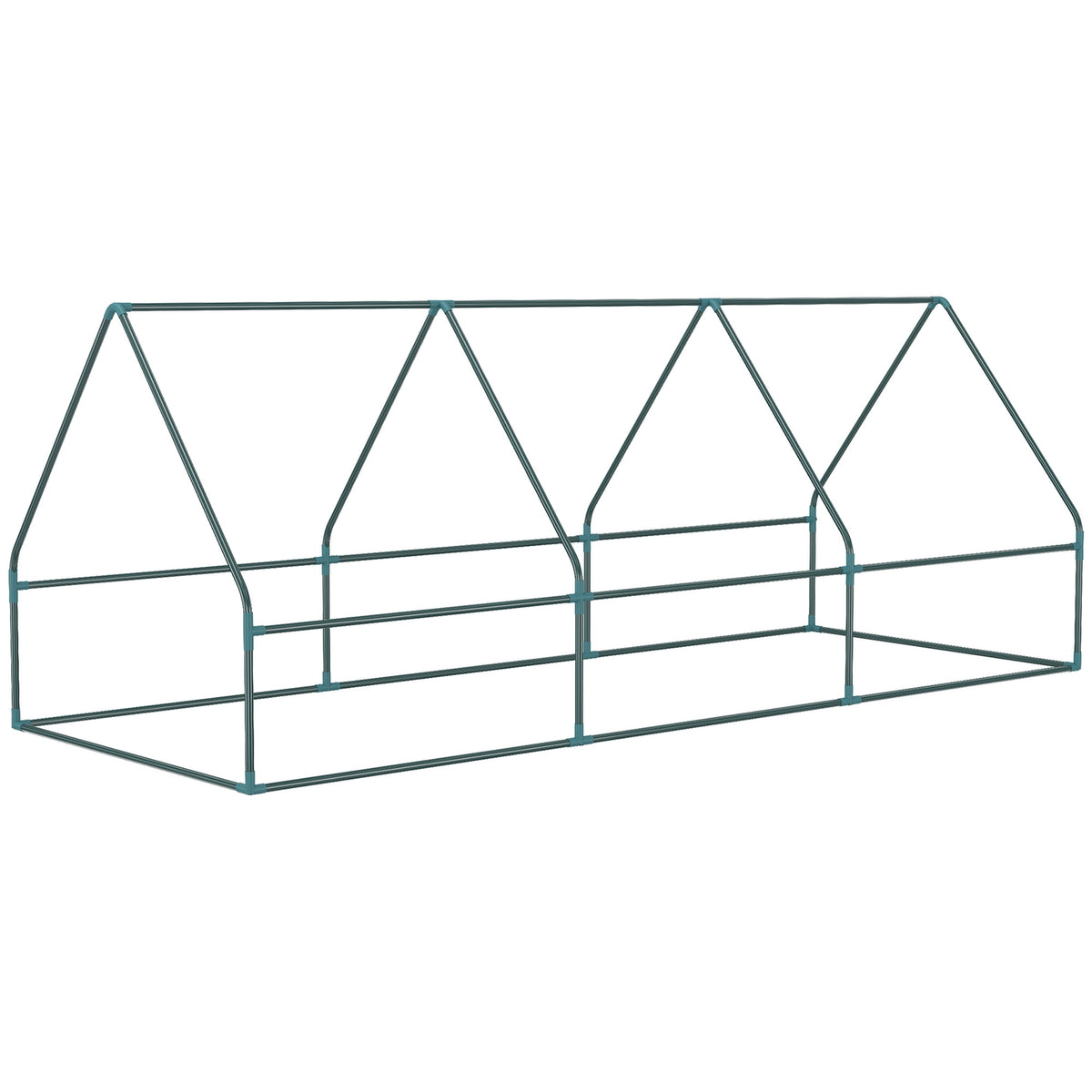 Foil Greenhouse Mini Greenhouse With Mesh Window, Uv-Resistant Cold Frame For Garden Growing, Pe Film, Green, 240 X 90 X 90 Cm