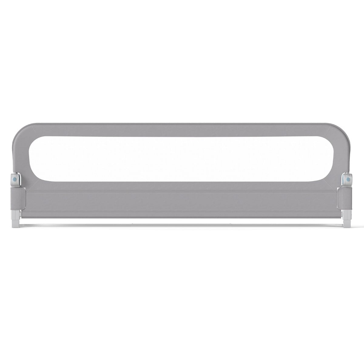 Foldable Bed Rail with Removable Oxford Cover, Grey, 198x60 cm