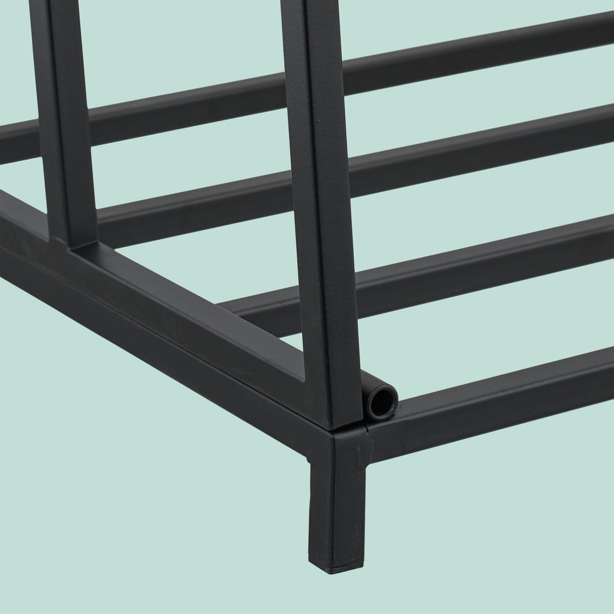 Foldable Metal Log Holder – Space-Saving Firewood Storage