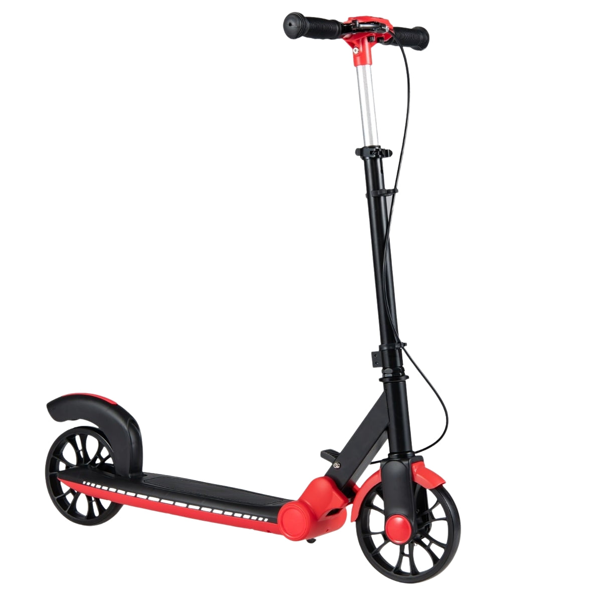 Foldable Scooter with LED Wheels & Adjustable Handlebar