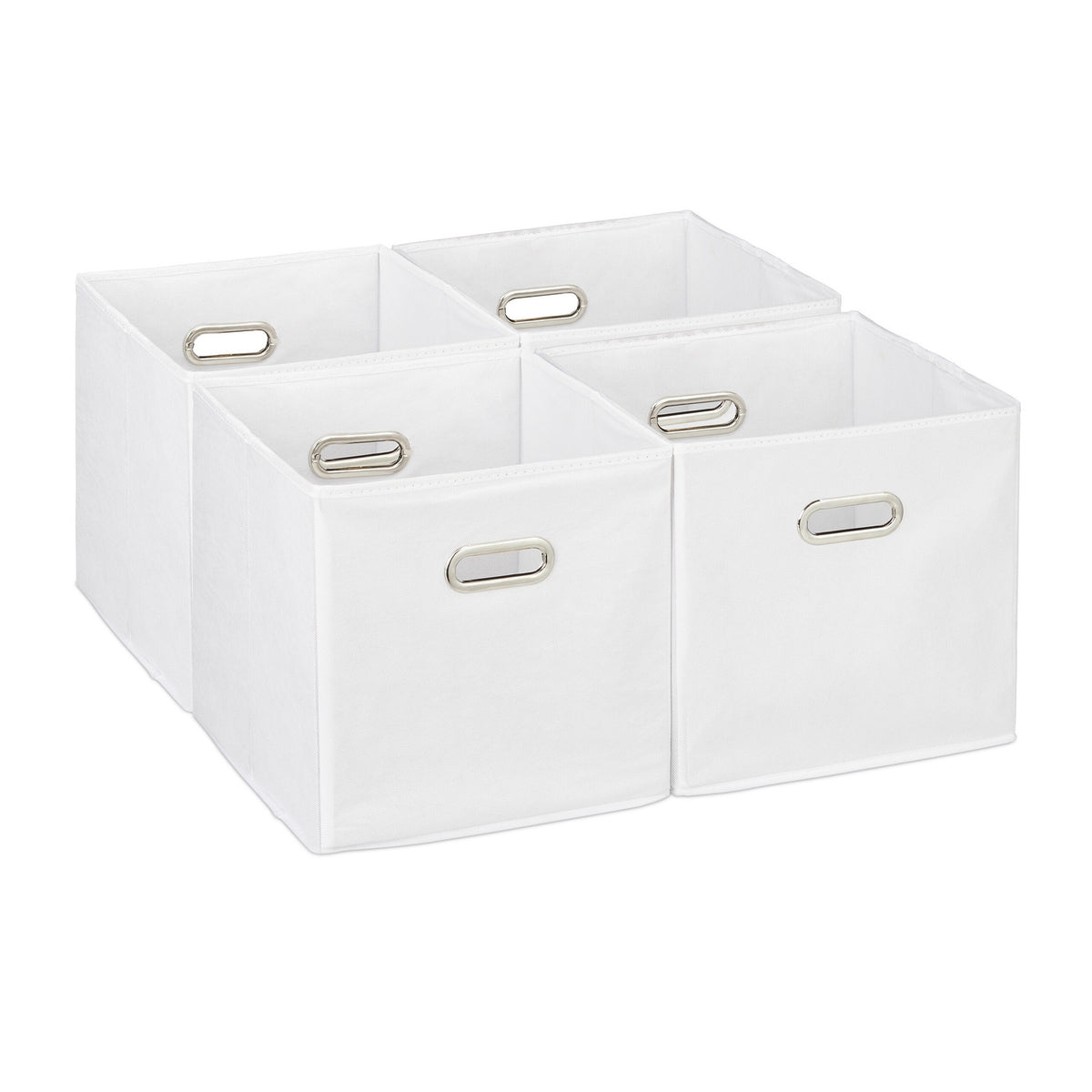 Foldable Storage Baskets, Set of 4 – Organiser Boxes