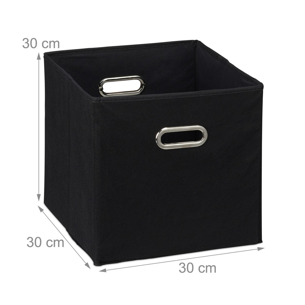 Foldable Storage Baskets – Set of 4, Organiser Boxes